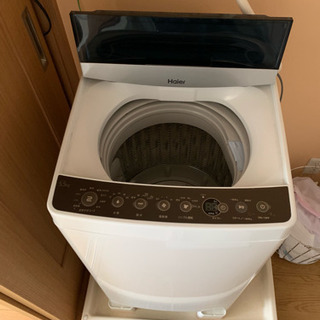 Haier5.5kg洗濯機（JW-C55A-K)の画像
