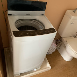 Haier5.5kg洗濯機（JW-C55A-K)の画像