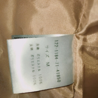 お値下げ レディース ジャケット ベージュの画像