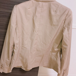 お値下げ レディース ジャケット ベージュラテ ローリーズファームの画像