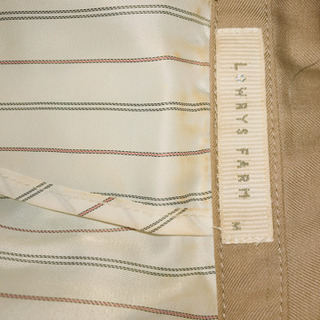 お値下げ レディース ジャケット ベージュラテ ローリーズファームの画像