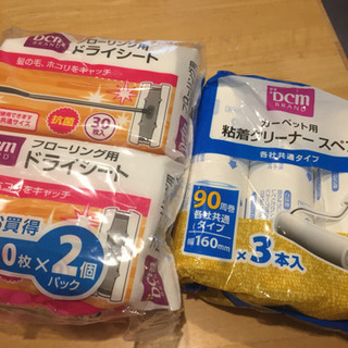 【未使用】クイックルワイパーシート、コロコロスペアの画像