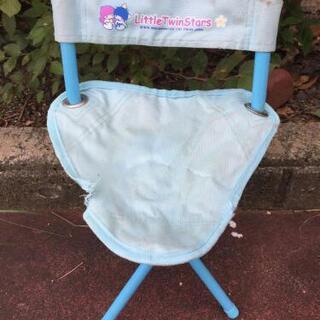【レア】キキララ 折り畳み椅子 値下げ