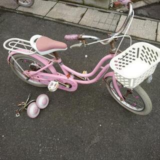 メゾピアノの16インチ自転車！