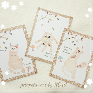 ９月☆手形足形アート出張教室☆越谷Cafe＆Dining　ARISTARの画像