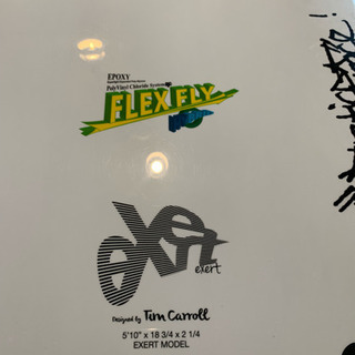 【美品】サーフボード (ジャスティスFLEX FLY exert)