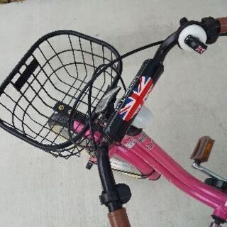 子ども用16インチ補助輪付き自転車 美品です。の画像