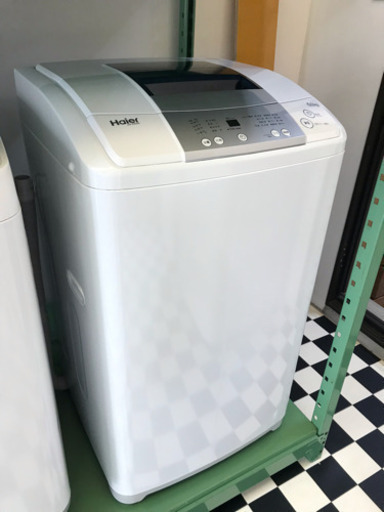 【リサイクルショップ八光　田上店　安心の3か月保証　旧鹿児島市配達・設置無料】ハイアール HAIER JW-K60M W [全自動洗濯機（6.0kg）]