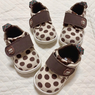 IFME  Light  ブラウンドットシューズ   ( 2セット )