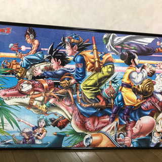 ドラゴンボール パズル 完成品 フレーム付き
