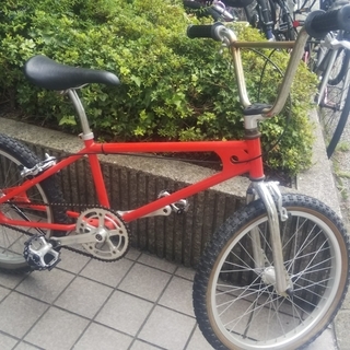 BMX風　フレームカラー・レッド　