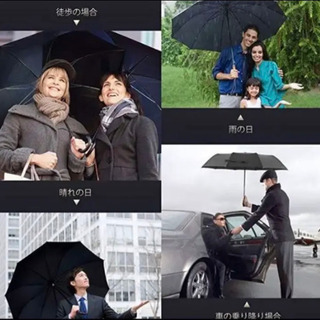 ワンタッチ自動開閉 傘の画像