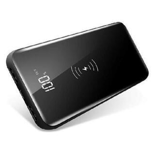 2019年最新　無線充電器　無線有線併用　モバイルバッテリー
