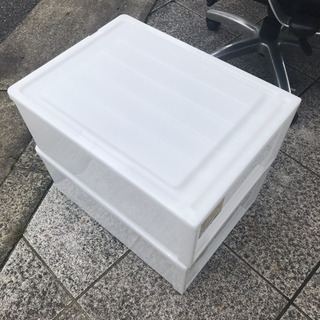 イオン トップバリュ  クローゼットケース 浅型 2個の画像