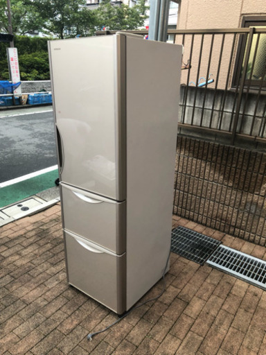HITACHI 日立 【右開き】315L 3ドアノンフロン冷蔵庫 真空チルド  R-S3200FV