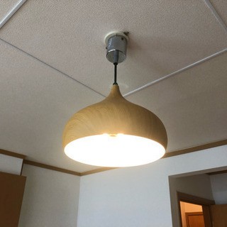 木目調ペンダントライト