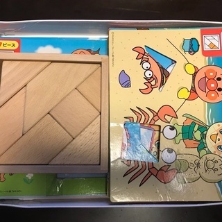 アンパンマン 天才脳パズル 木製の画像