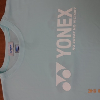YONEX  バドミントン　ユニフォーム(ウェア)水色の画像