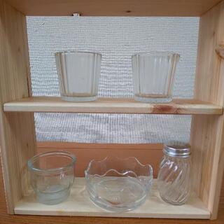 お取引が、決まりました。アイスの空き瓶やケーキの器あと色々と18個の画像