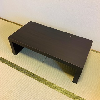 受付終了【ネストテーブル】ドウシシャ製 ダークブラウン（サイズ：...