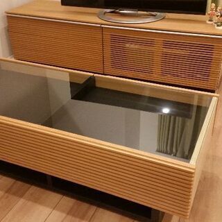 《急募》大塚家具　テレビボード・ローテーブルの画像