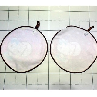 ラウンドタオル　キティちゃん　【新品未使用品】です　取引場所応相談（那覇～北谷及び名護周辺　５８号線沿い相談に応じます）の画像