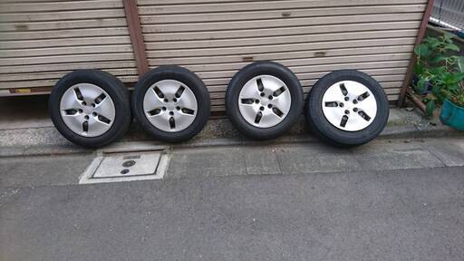 【受付終了】ステップワゴンRG　中古ホイール15インチ　純正アルミ+タイヤセットです。FULLRUN　205/65R15