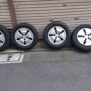 【受付終了】ステップワゴンRG　中古ホイール15インチ　純正アルミ+タイヤセットです。FULLRUN　205/65R15