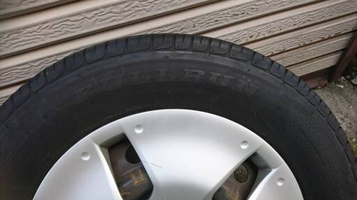 【受付終了】ステップワゴンRG　中古ホイール15インチ　純正アルミ+タイヤセットです。FULLRUN　205/65R15