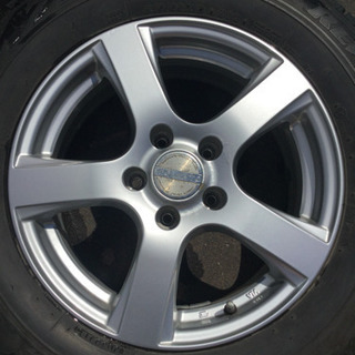 社外16インチ アルミホイール 215/65R16 スタッドレスタイヤ 4本セット