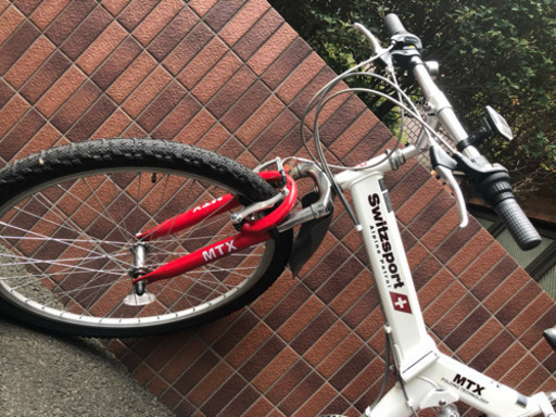 26インチ 折りたたみ マウンテン Switzsport MTX 18段変速 