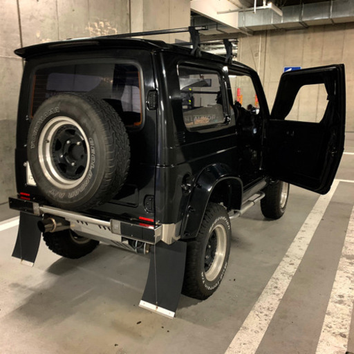 カッコいいリフトアップジムニーJA11☆車検有☆クロカン仕様☆猪