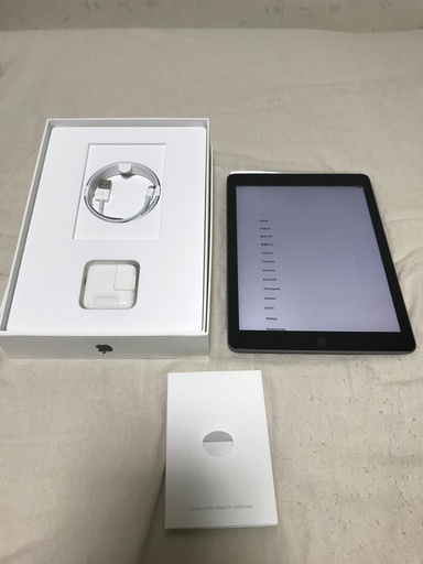 中古 第5世代 ipad wi-fi+cellular softbank simロック解除品32GB MP1J2J/A 初期化済み