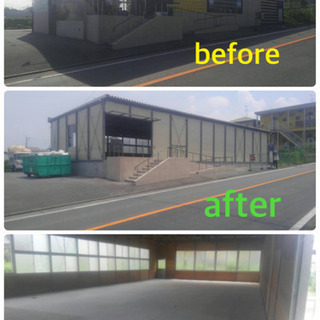 【解体工事作業＋4トンダンプ運転手】の画像