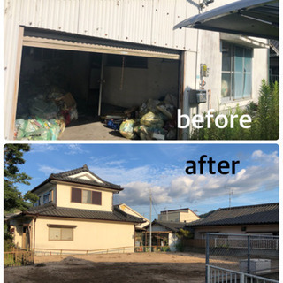 【解体工事作業＋4トンダンプ運転手】の画像