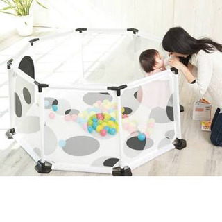 値下げベビー メッシュ サークルの画像