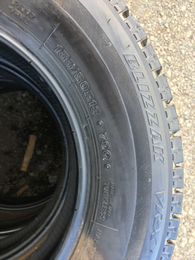 車のパーツ 155/80R13 VRX