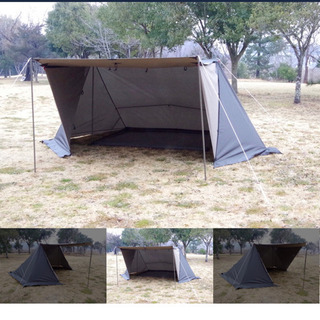 大炎幕+大炎幕スタンダードインナー セット販売 (テント ソロ 軍幕 キャンプ)の画像