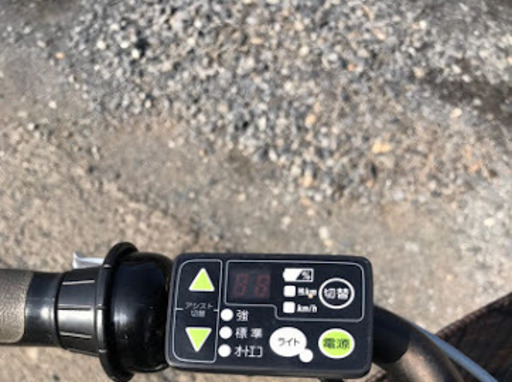 ８－３５　☆電動自転車ヤマハパスバビー　20インチ　充電器なし