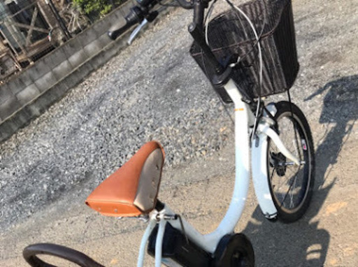 ８－３５　☆電動自転車ヤマハパスバビー　20インチ　充電器なし