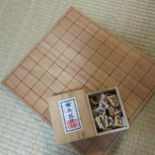 将棋板と駒の画像