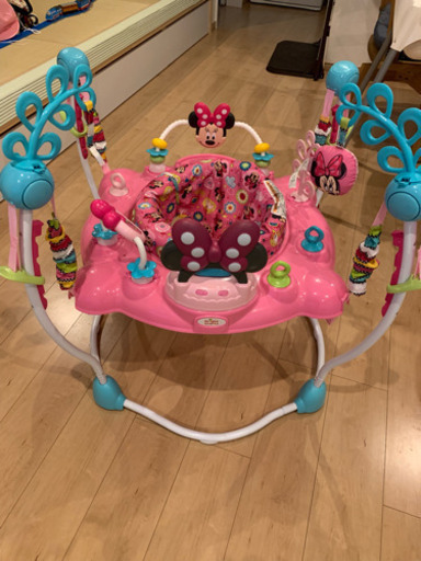 ☆ディズニー ミニーマウス ピーカブー・ アクティビティ・ジャンパー