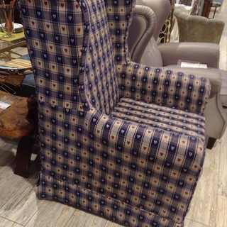 ハイバック　１Pソファ　中古の画像