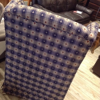 ハイバック　１Pソファ　中古の画像