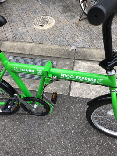 踊る大捜査線かえる急便折りたたみ自転車