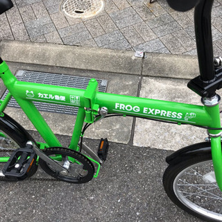 踊る大捜査線かえる急便折りたたみ自転車