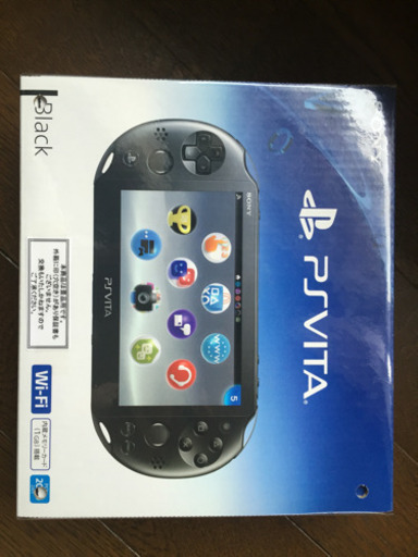 新品未開封プレステVITA、Wi-Fiモデル、黒色