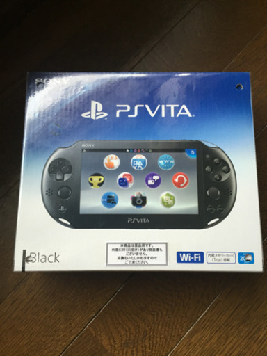 新品未開封プレステVITA、Wi-Fiモデル、黒色