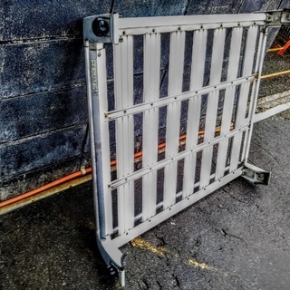 試着OK ジムニー アルミ製 キャリア ルーフキャリア ルーフラック 年代物 スズキ ジムニー ラック【富山市手渡し限定】発送不可の画像