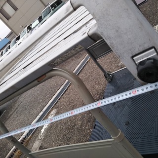 試着OK ジムニー アルミ製 キャリア ルーフキャリア ルーフラック 年代物 スズキ ジムニー ラック【富山市手渡し限定】発送不可の画像